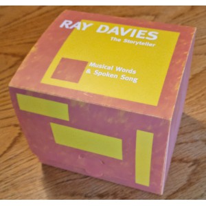 Kinks RAY DAVIES The Storyteller (EMI – CDPP 052) UK1998  PROMO Boxset without CD. Comes with T-Shirt, Metal page maker, numbered certificate.